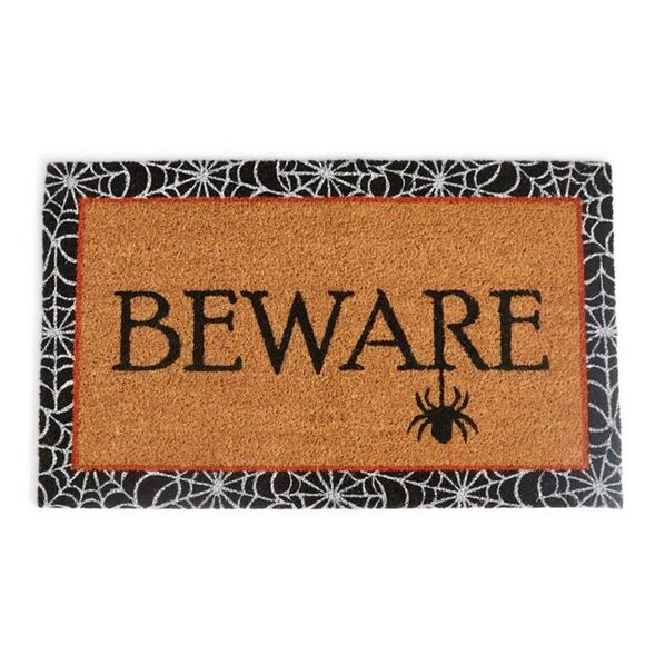 Holiday Lane Beware Halloween Door Mat - Picture 1 of 1